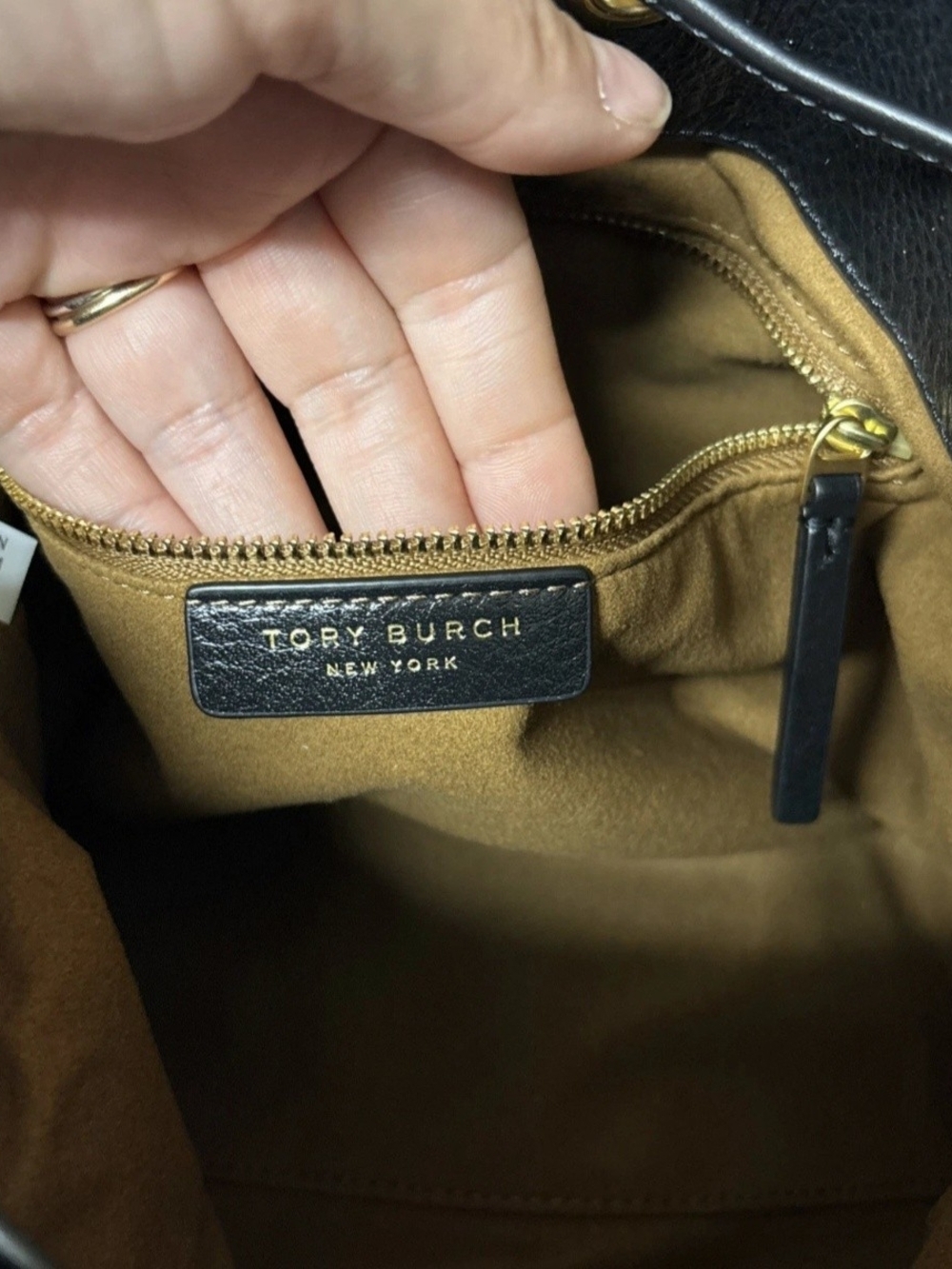 Tory Burch Small Charlie Drawstring Bag - Picture 3 of 14
